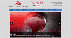 Desktop Screenshot of mmelectrical-services.co.uk